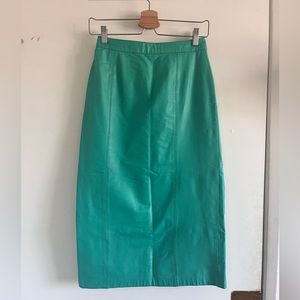 COPY - Vintage Leather Skirt